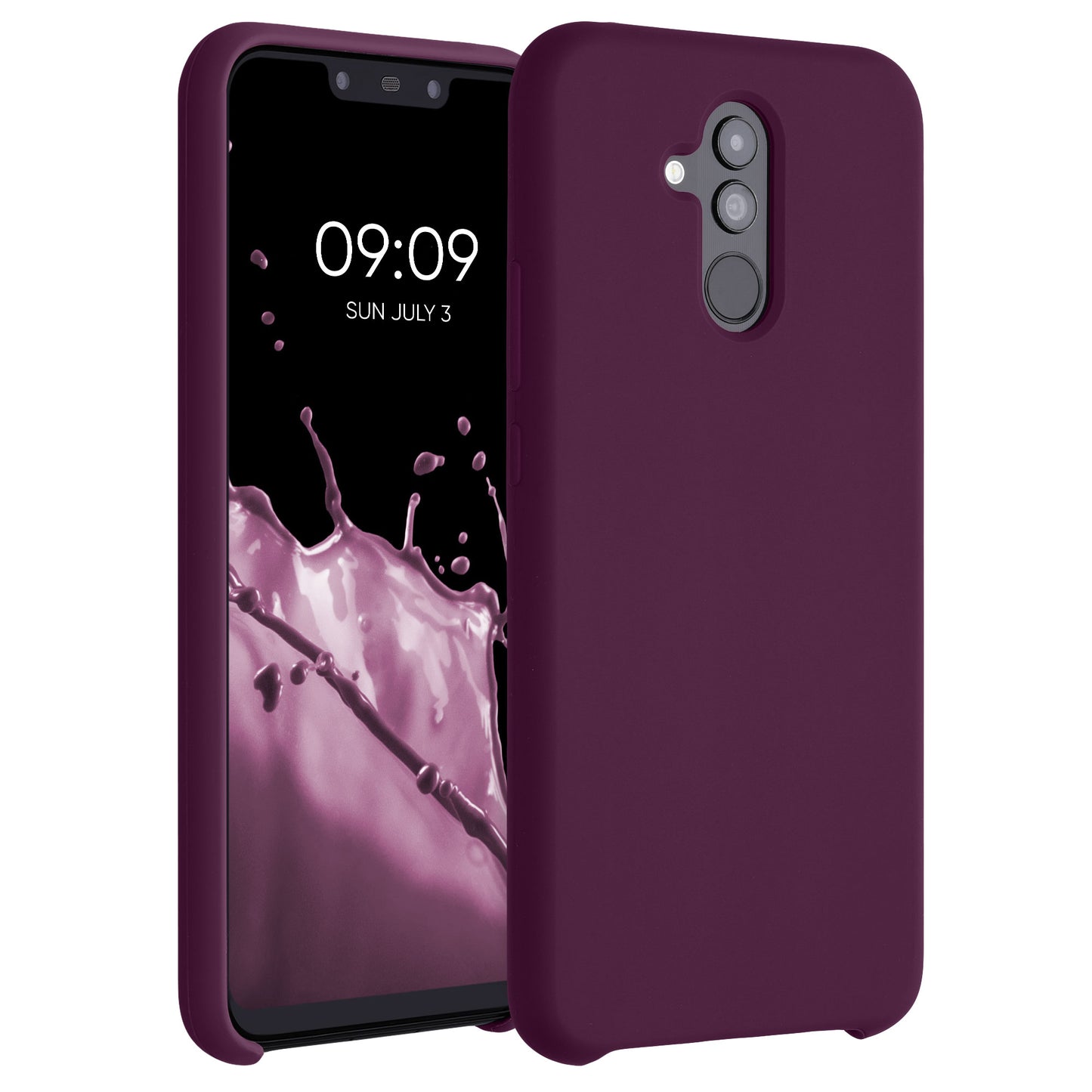 kwmobile Phone Case for Huawei Mate 20 Lite Cover - Silicone Case - Wireless Charging - Protective Cover