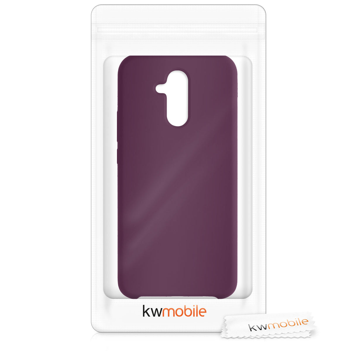 kwmobile Phone Case for Huawei Mate 20 Lite Cover - Silicone Case - Wireless Charging - Protective Cover