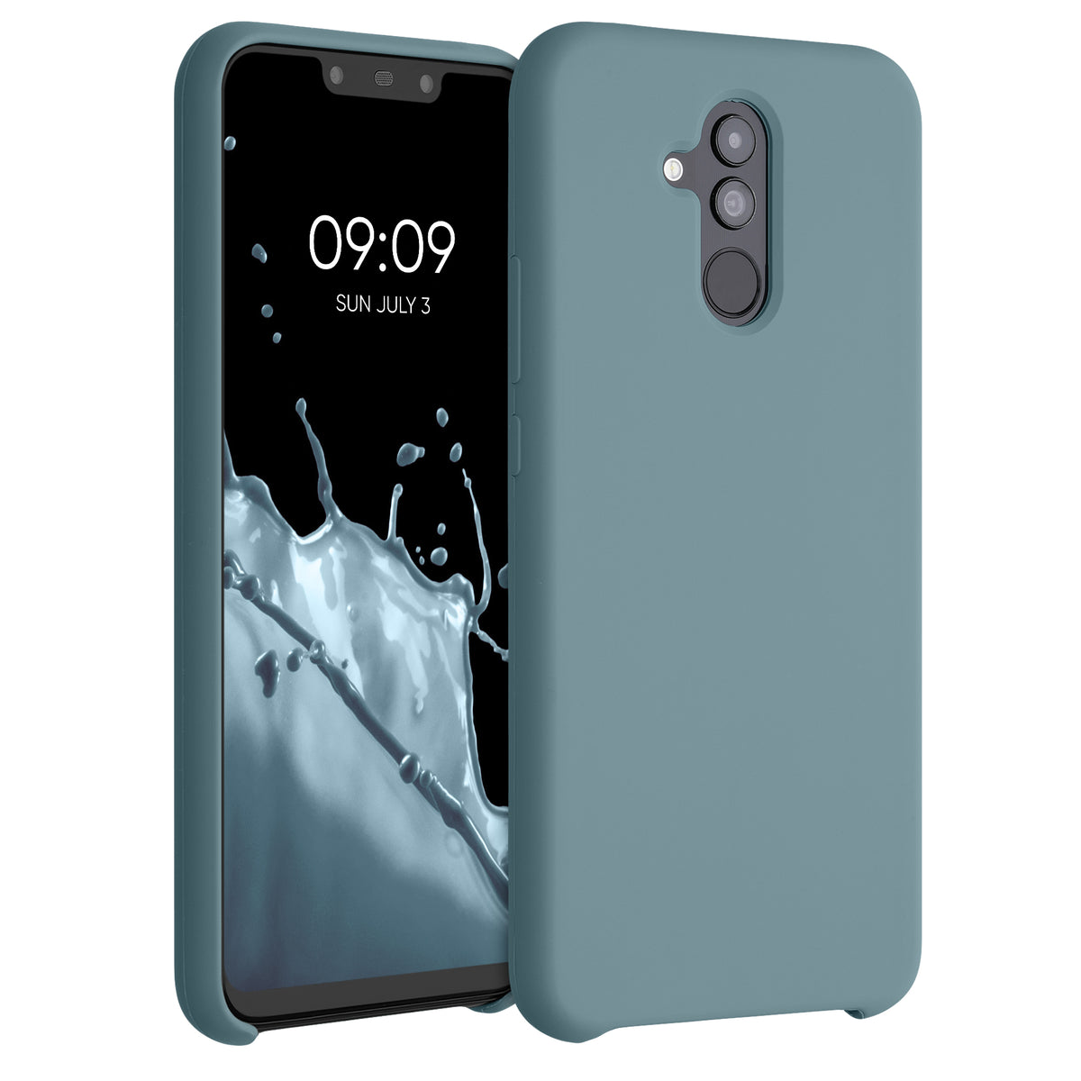 kwmobile Phone Case for Huawei Mate 20 Lite Cover - Silicone Case - Wireless Charging - Protective Cover