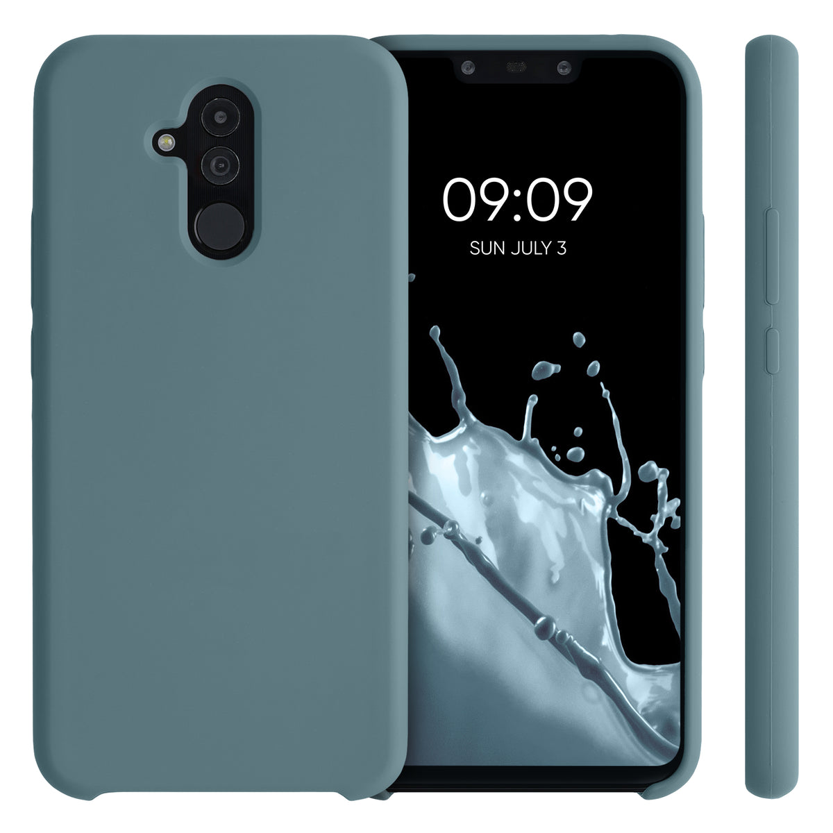 kwmobile Phone Case for Huawei Mate 20 Lite Cover - Silicone Case - Wireless Charging - Protective Cover