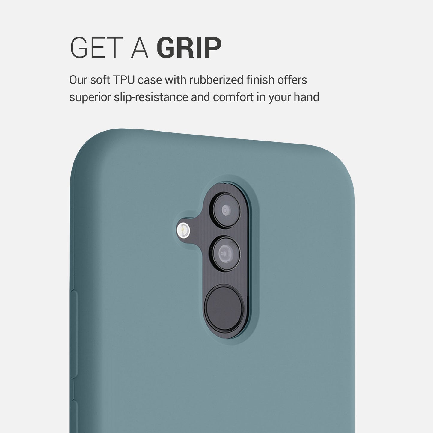 kwmobile Phone Case for Huawei Mate 20 Lite Cover - Silicone Case - Wireless Charging - Protective Cover
