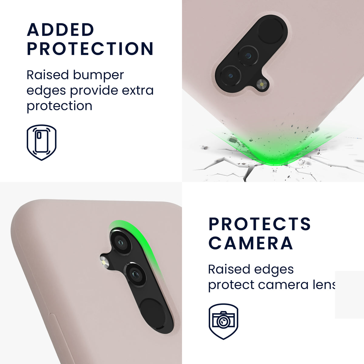 kwmobile Phone Case for Huawei Mate 20 Lite Cover - Silicone Case - Wireless Charging - Protective Cover