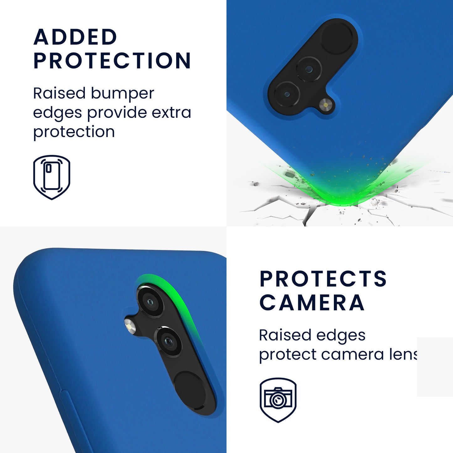 kwmobile Phone Case for Huawei Mate 20 Lite Cover - Silicone Case - Wireless Charging - Protective Cover