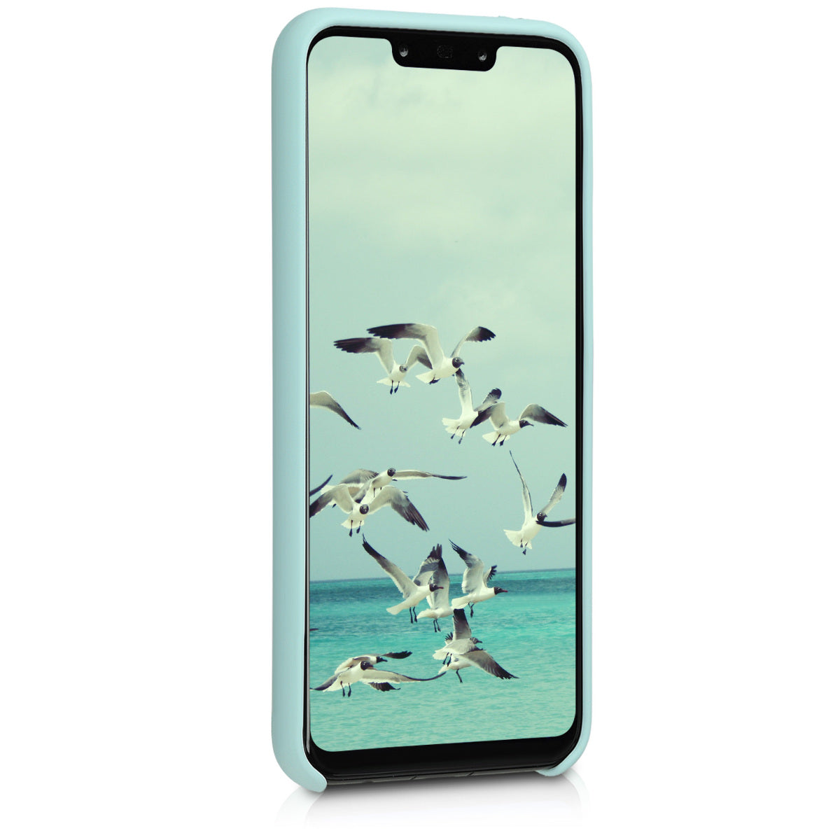 kwmobile Phone Case for Huawei Mate 20 Lite Cover - Silicone Case - Wireless Charging - Protective Cover