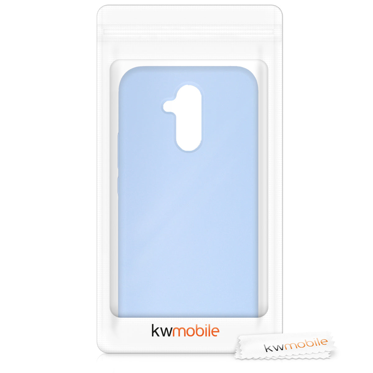 kwmobile Phone Case for Huawei Mate 20 Lite Cover - Silicone Case - Wireless Charging - Protective Cover