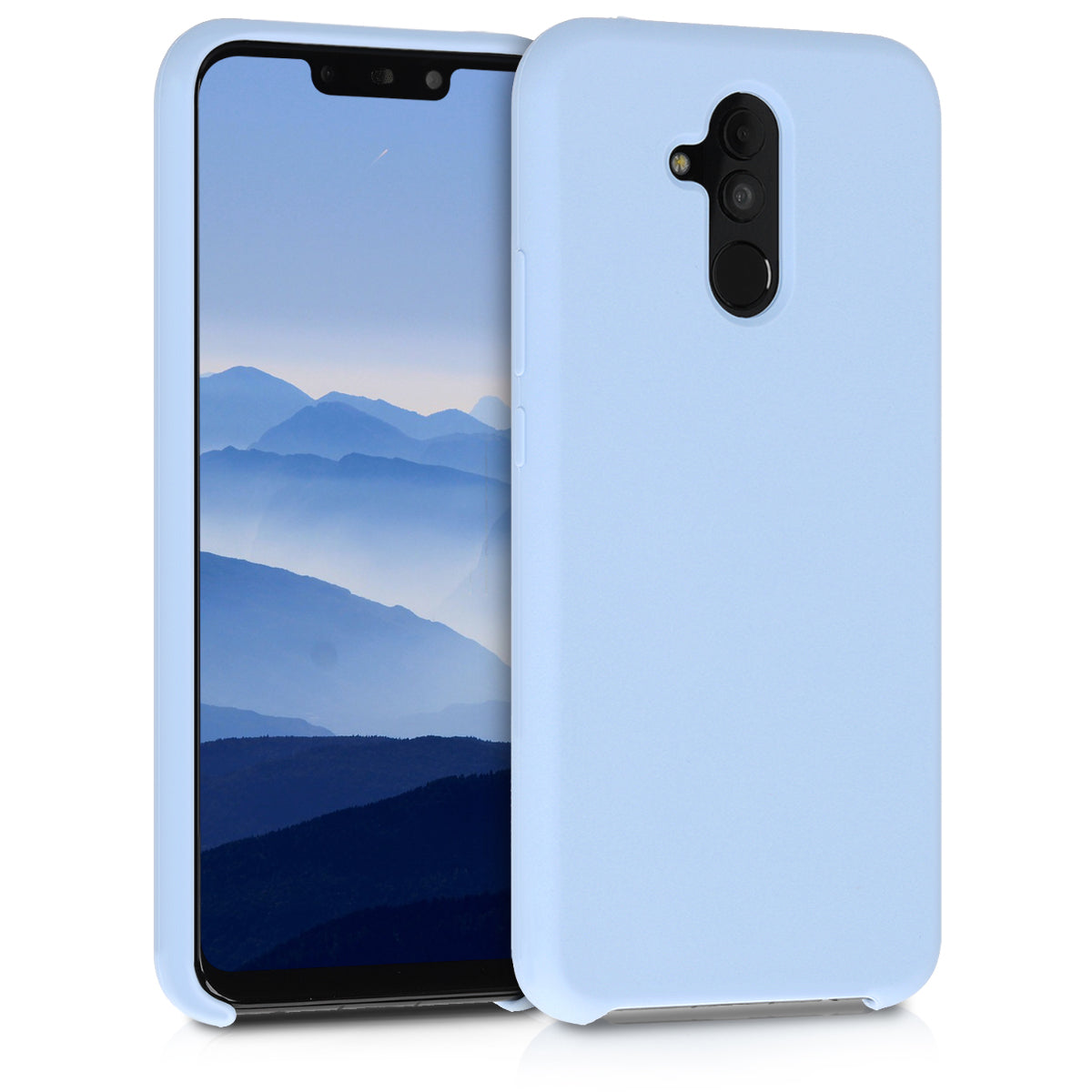 kwmobile Phone Case for Huawei Mate 20 Lite Cover - Silicone Case - Wireless Charging - Protective Cover
