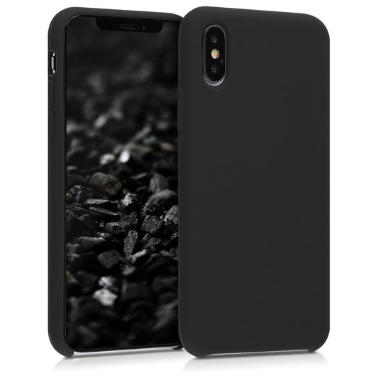 kwmobile Phone Case for Apple iPhone XS - Silicone Case - Wireless Charging - Protective Cover