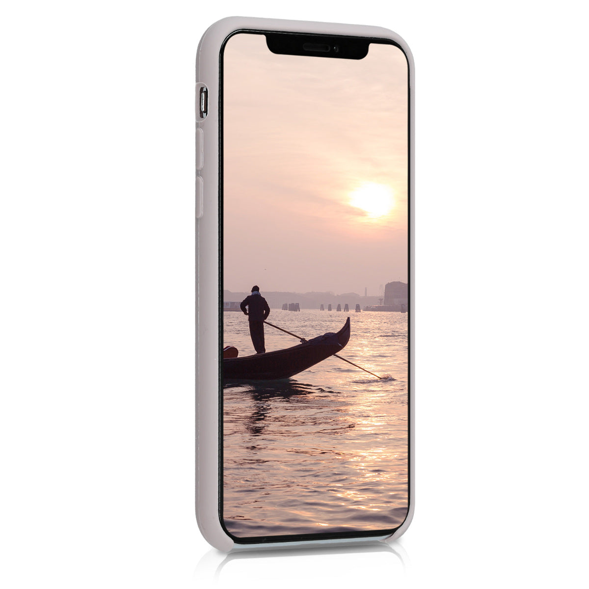 kwmobile Phone Case for Apple iPhone XS - Silicone Case - Wireless Charging - Protective Cover
