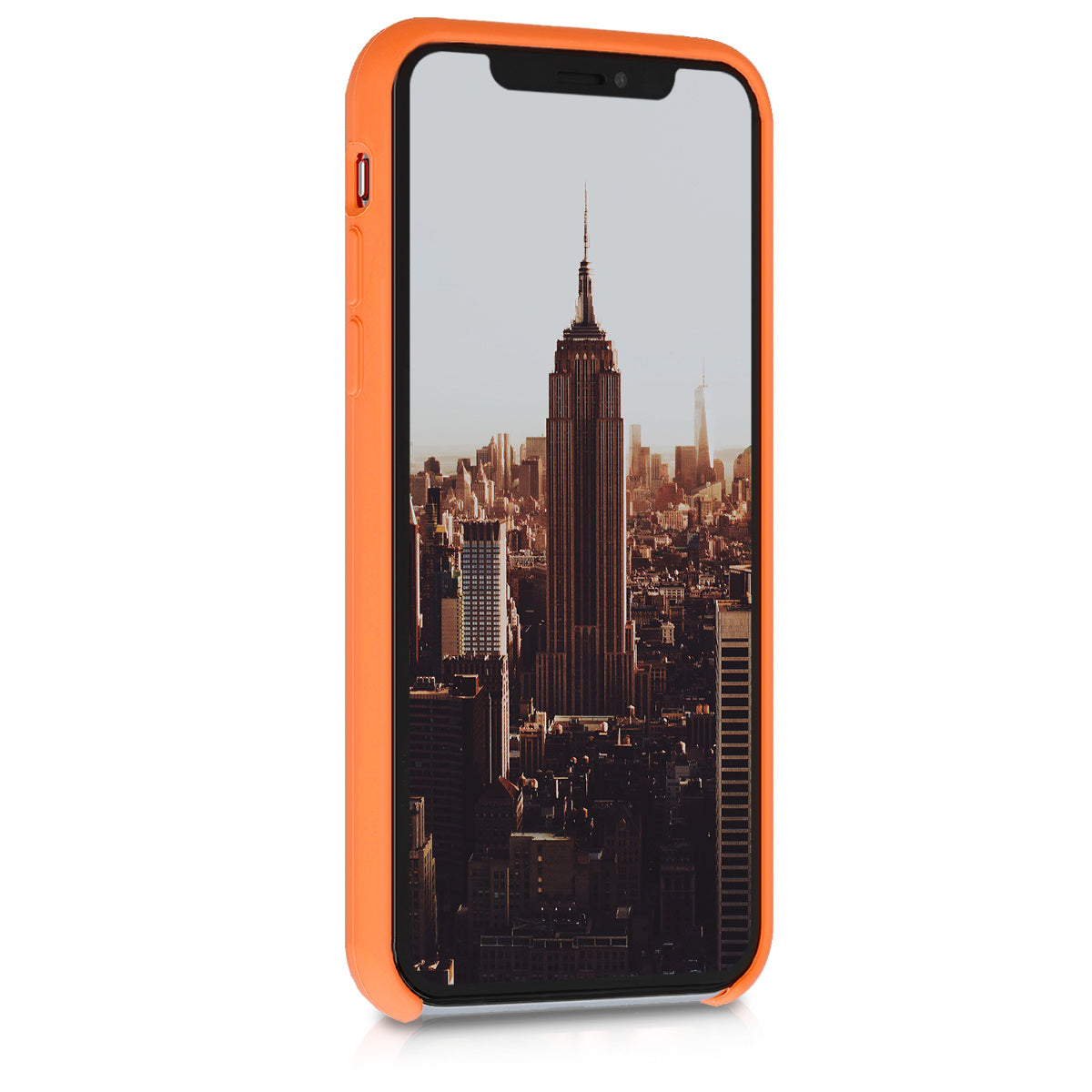 kwmobile Phone Case for Apple iPhone XS - Silicone Case - Wireless Charging - Protective Cover