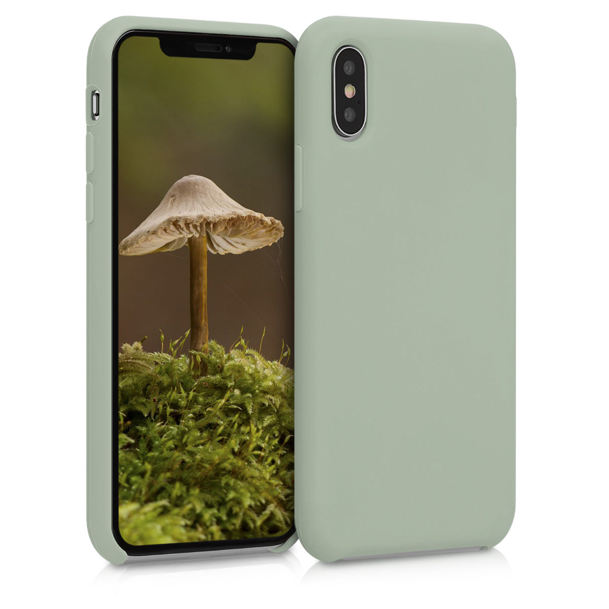 kwmobile Phone Case for Apple iPhone XS - Silicone Case - Wireless Charging - Protective Cover