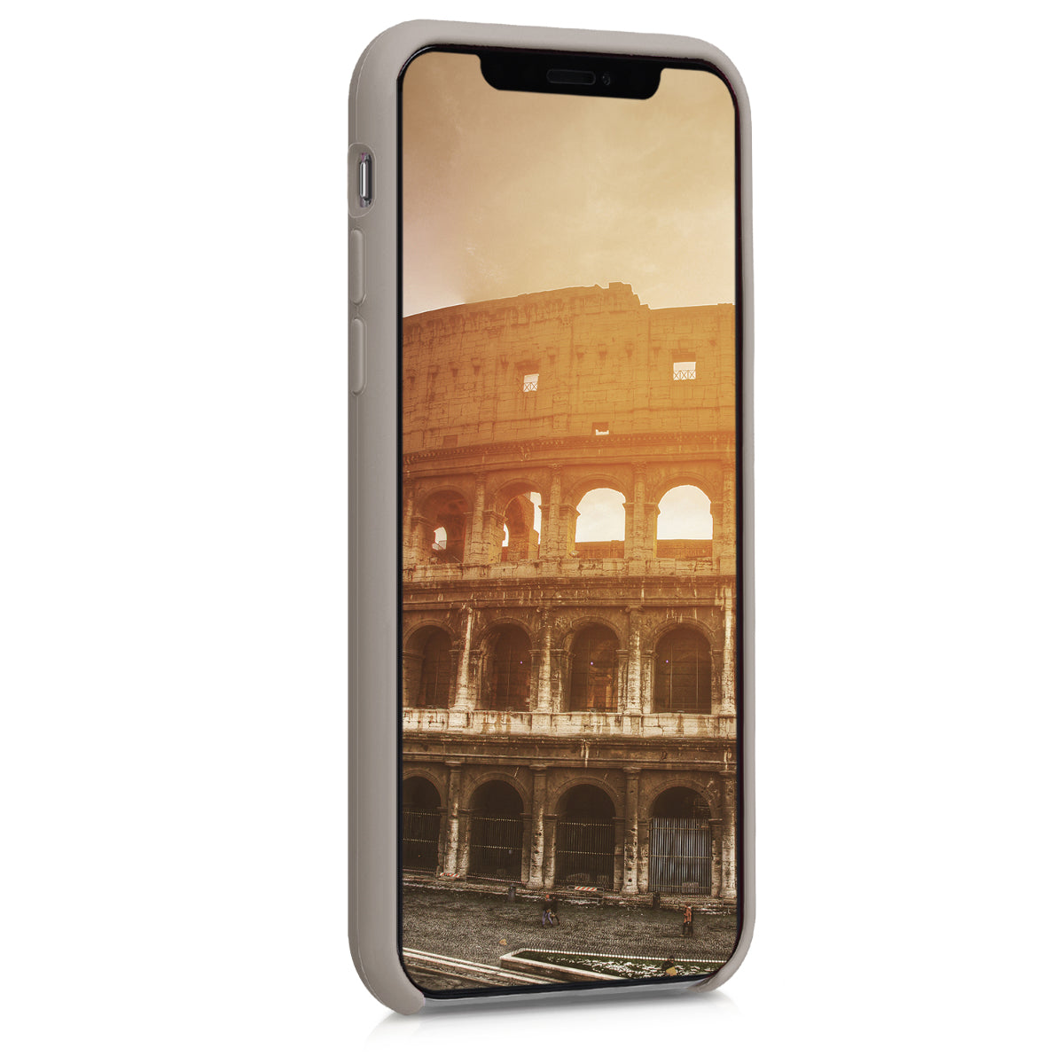 kwmobile Phone Case for Apple iPhone XS - Silicone Case - Wireless Charging - Protective Cover