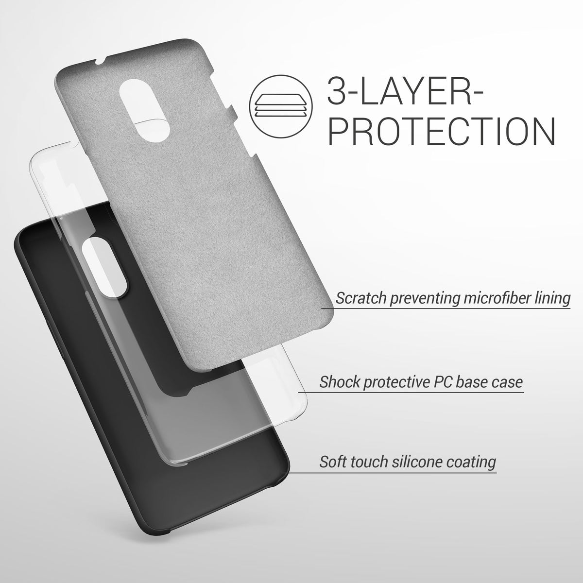 OnePlus 6T Silicone Phone Case