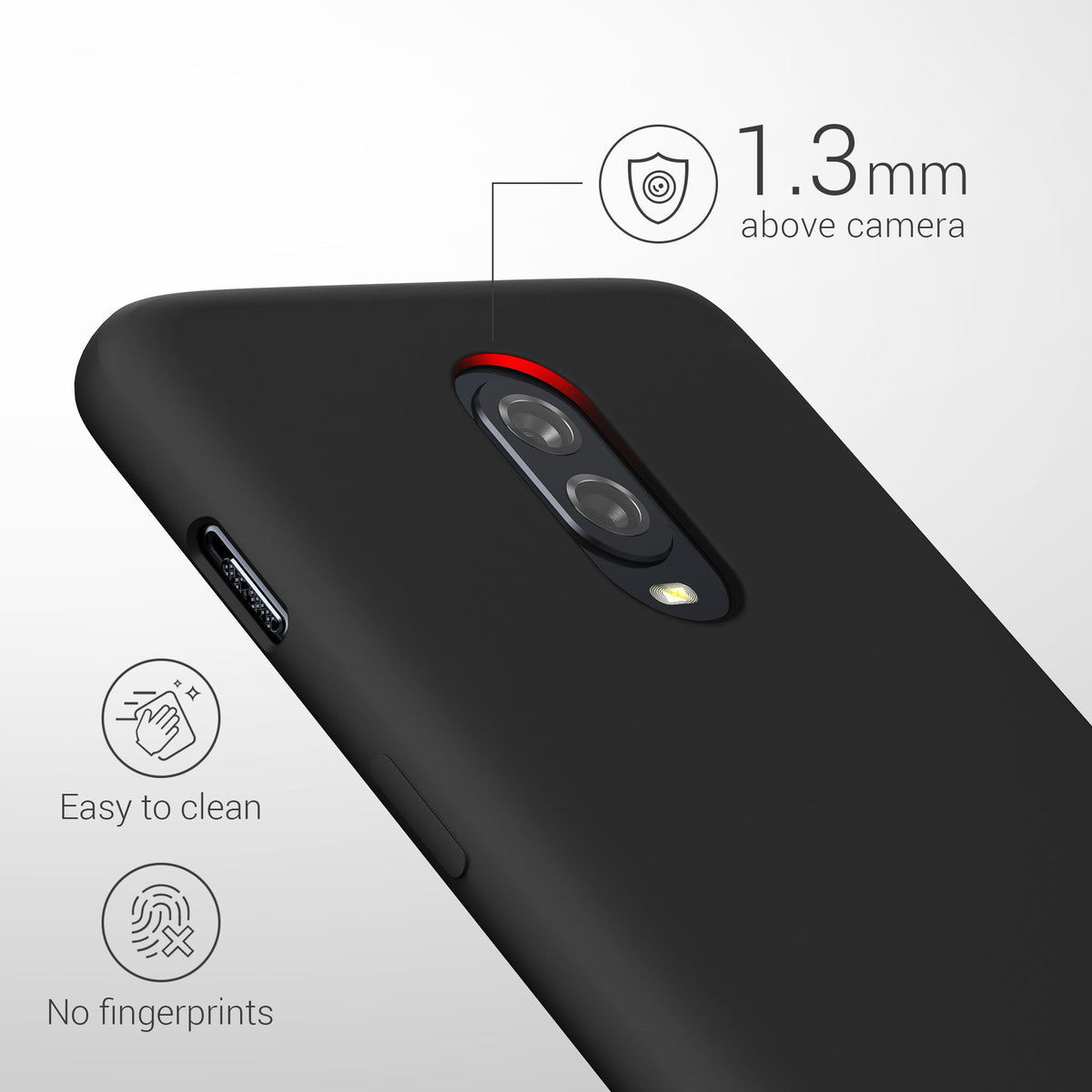 OnePlus 6T Silicone Phone Case
