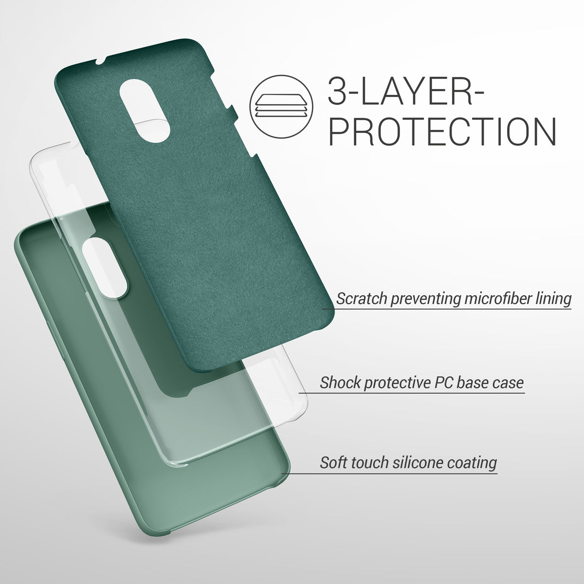 OnePlus 6T Silicone Phone Case