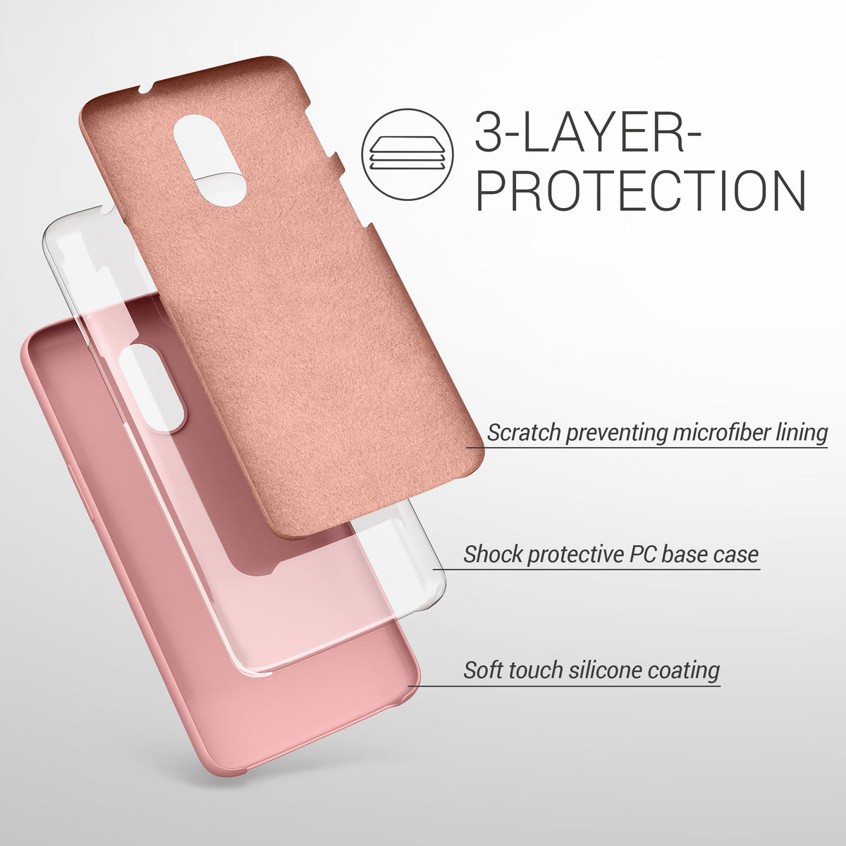 OnePlus 6T Silicone Phone Case