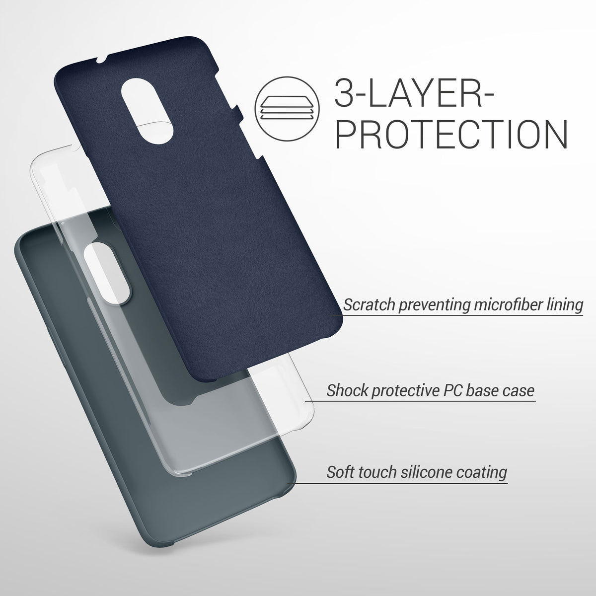 OnePlus 6T Silicone Phone Case