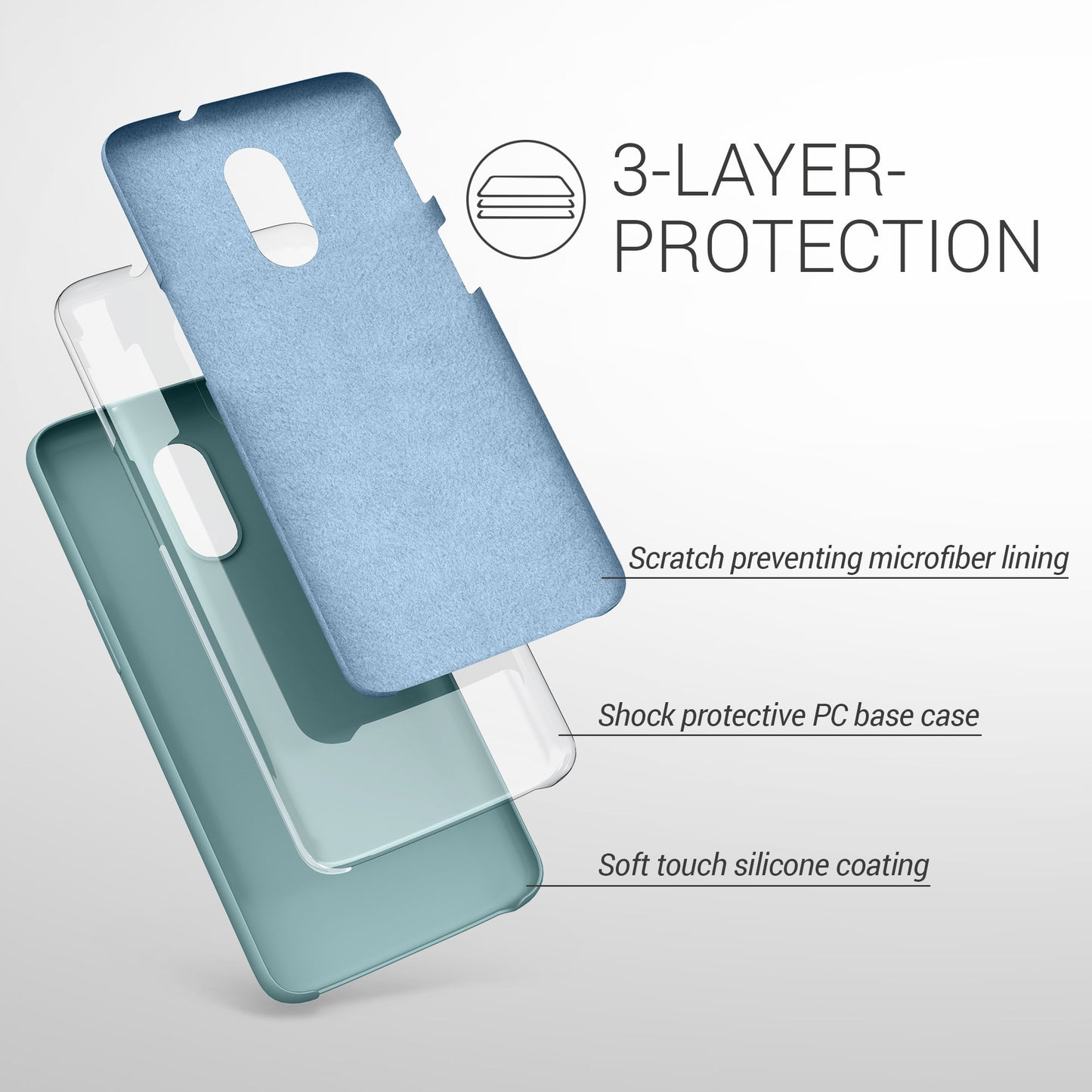 OnePlus 6T Silicone Phone Case