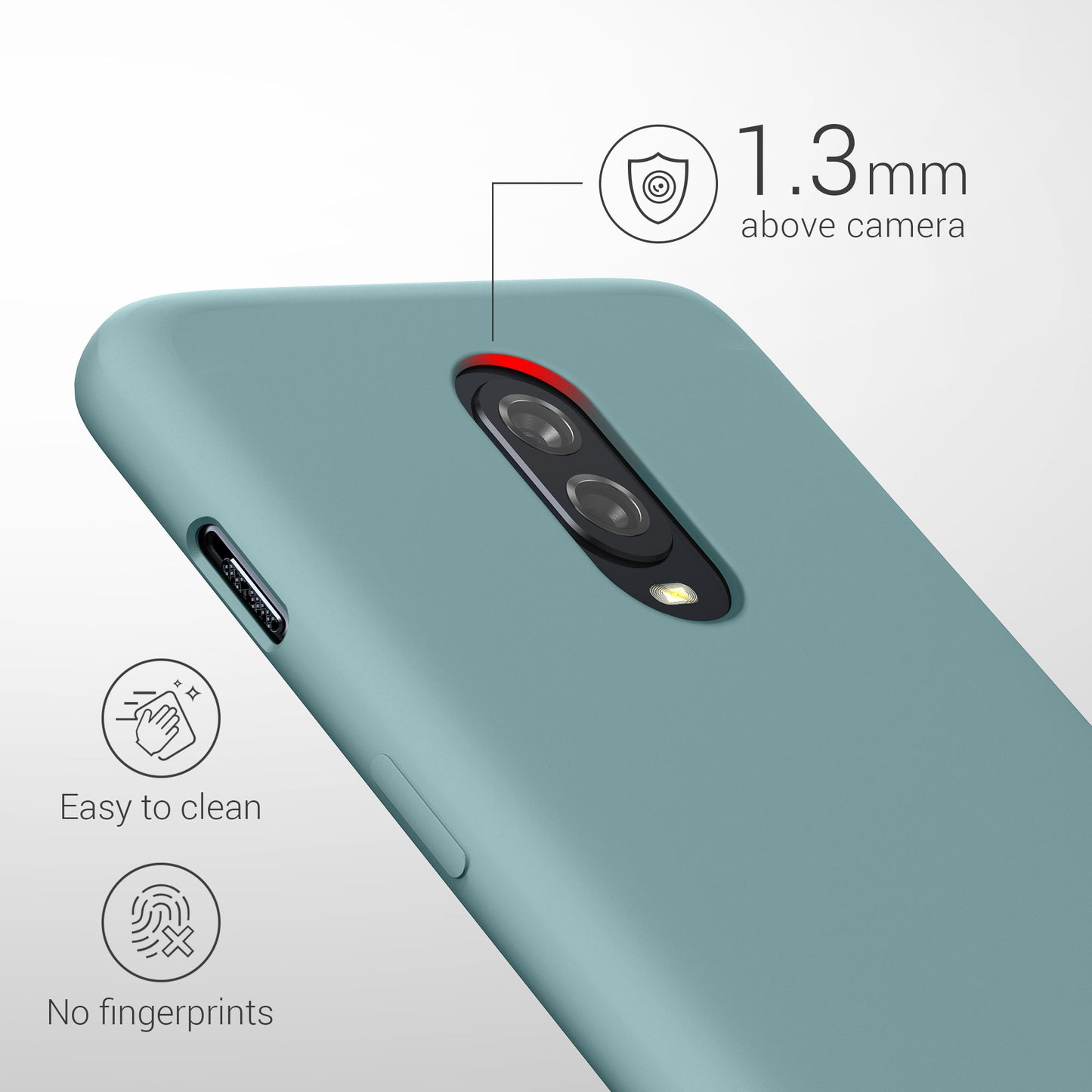 OnePlus 6T Silicone Phone Case