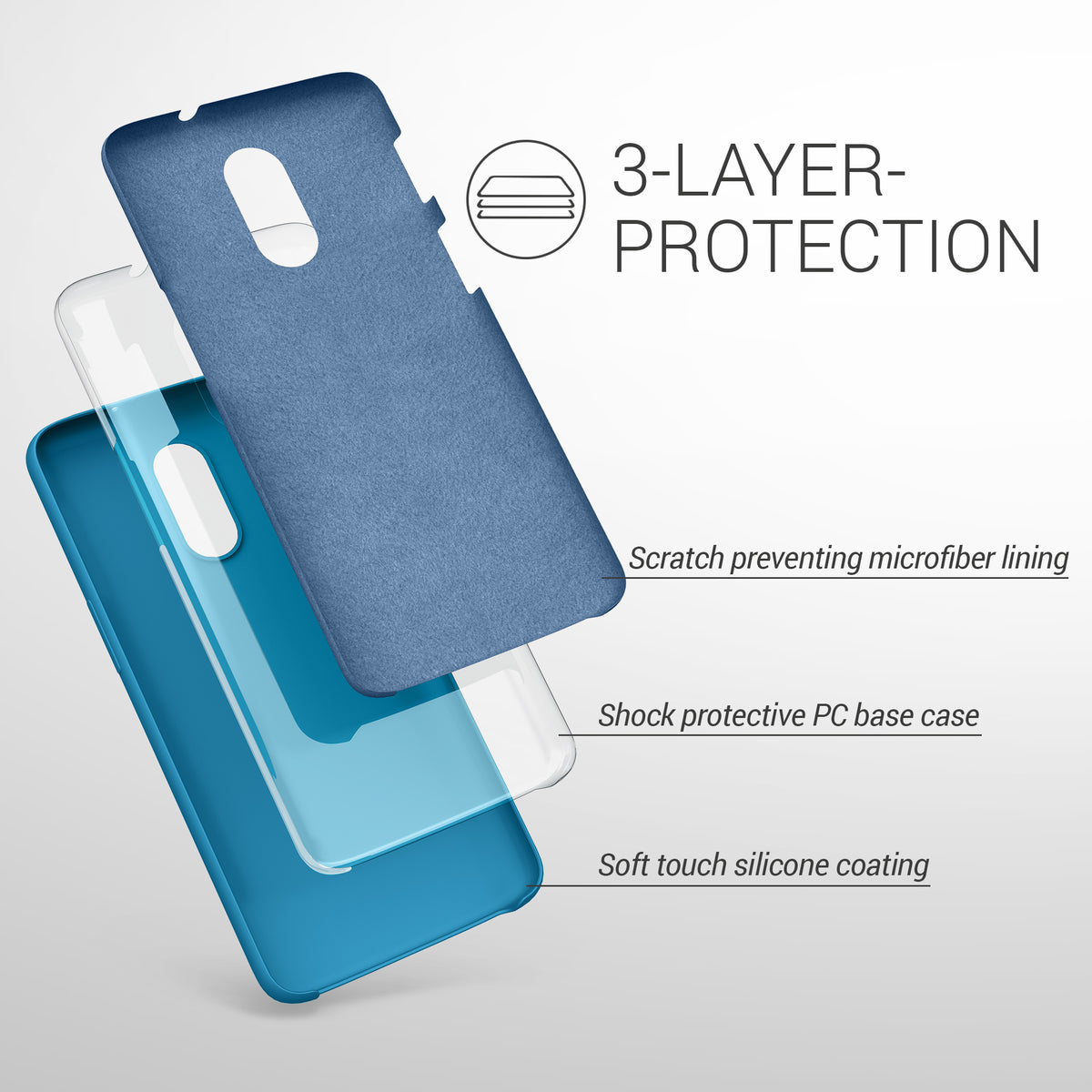 OnePlus 6T Silicone Phone Case