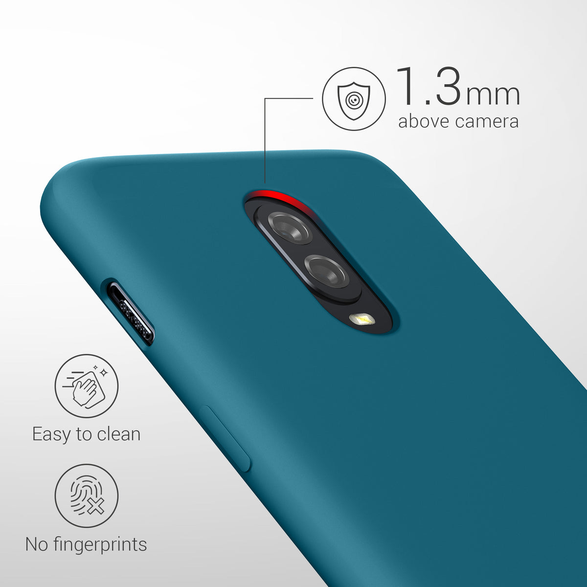 OnePlus 6T Silicone Phone Case