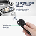 Faux Leather Car Key Cover for Alfa Romeo 3-Button Flip Car Key