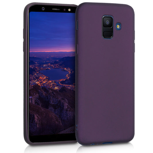 kwmobile Phone Case for Samsung Galaxy A6 (2018) Case - Silicone Case - Protective Cover