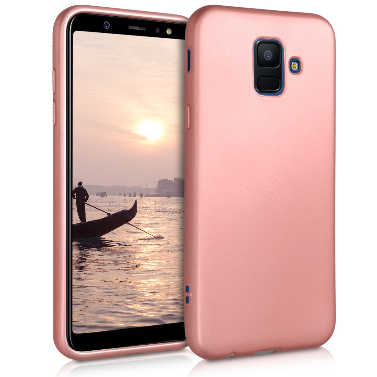 Samsung Galaxy A6 (2018) Metallic Phone Case