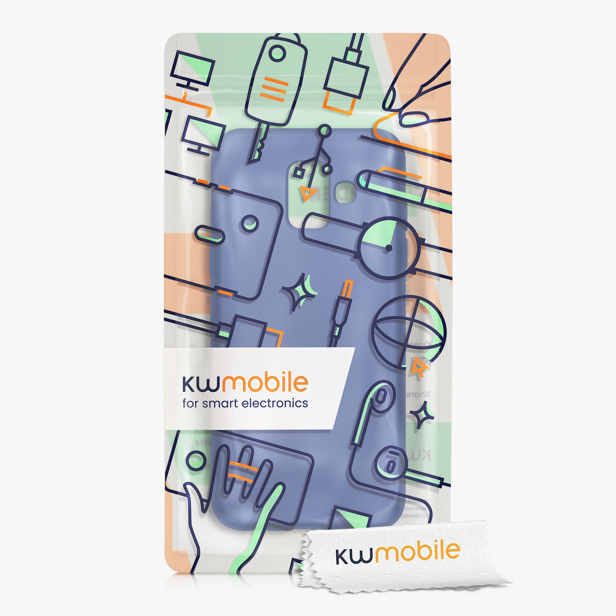Samsung Galaxy A6 (2018) Metallic Phone Case