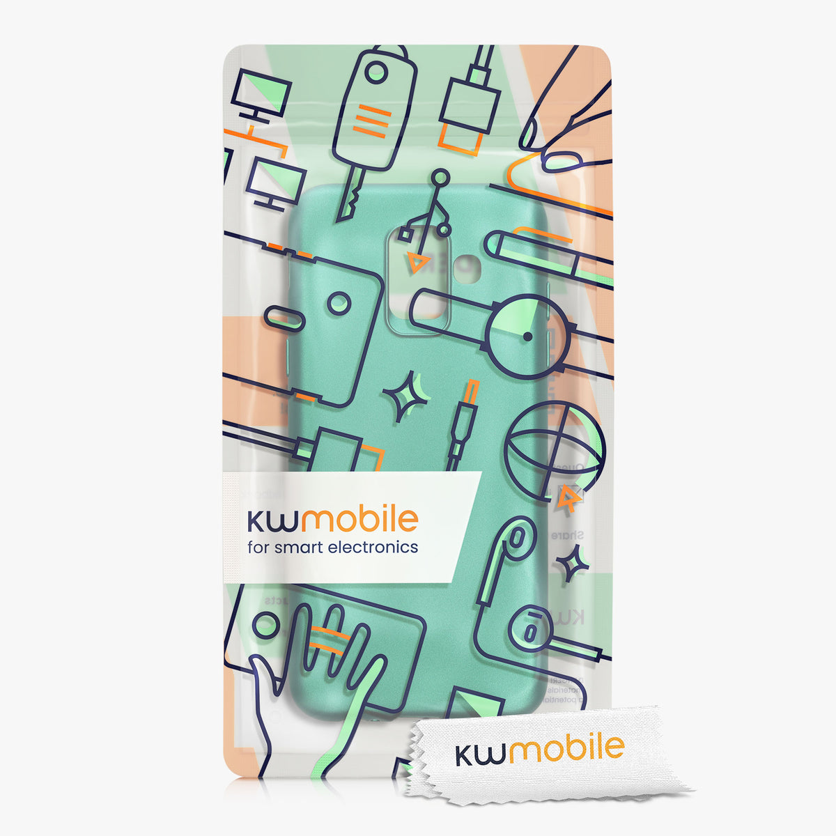 Samsung Galaxy A6 (2018) Metallic Phone Case
