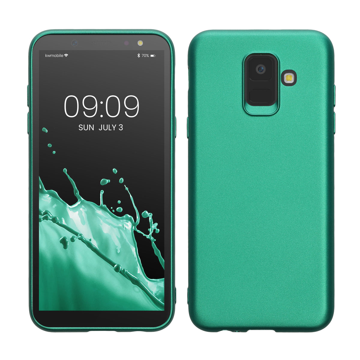 Samsung Galaxy A6 (2018) Metallic Phone Case