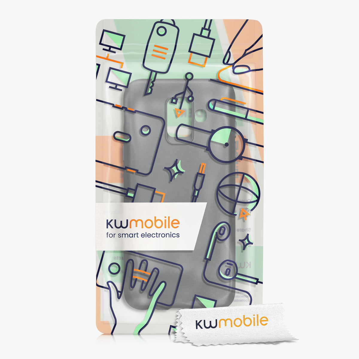 Samsung Galaxy A6 (2018) Metallic Phone Case