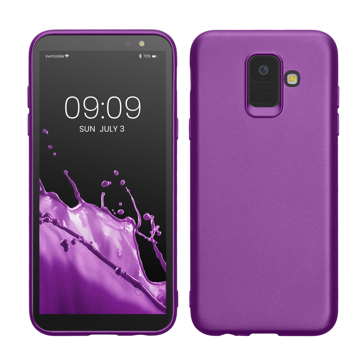 Samsung Galaxy A6 (2018) Metallic Phone Case
