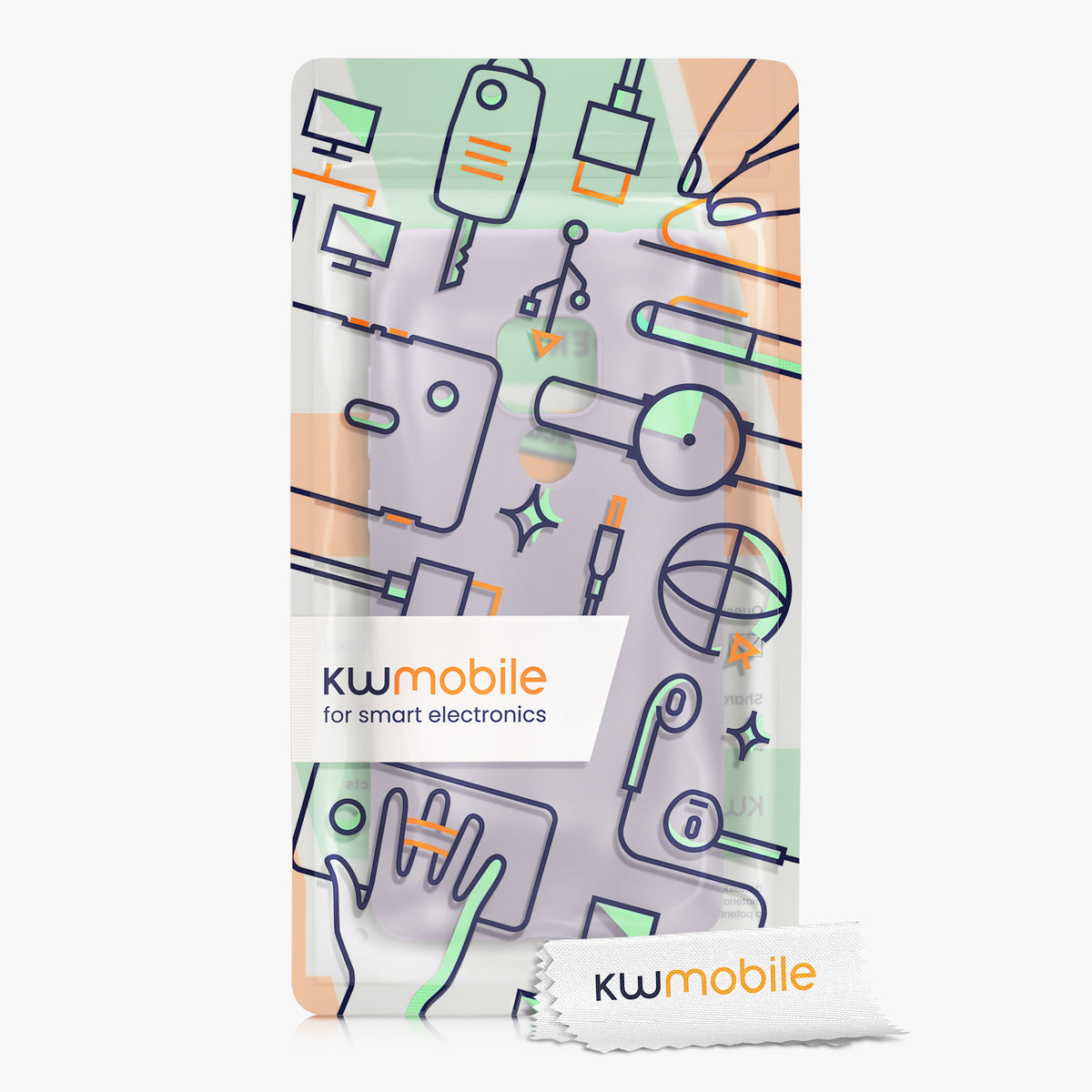 Huawei Mate 20 Phone Case Lavender Silicone