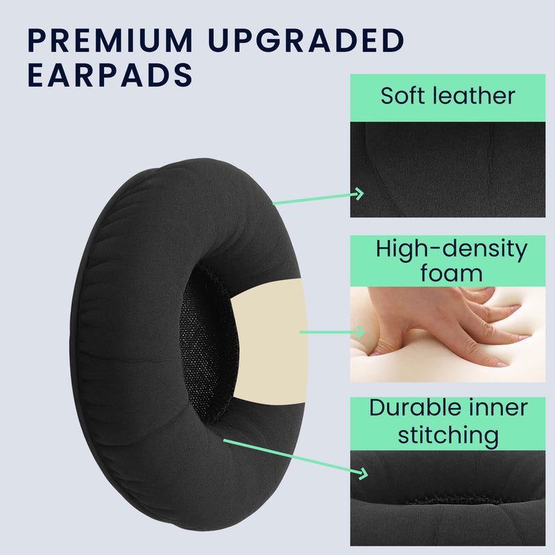 kwmobile Ear Pads for Sennheiser Urbanite Earpads Replacement Earpads Headphone Replacement Parts Headphone Replacement Pads for Over-Ear Headphones