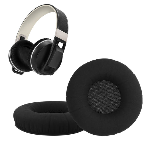 kwmobile 2x Ohr Polster für Sennheiser Urbanite (506452) Ohrpolster - Ersatz Ohrpolster - Kopfhörer Ersatzteile - Kopfhörer Ersatzpolster für Over Ear Headphones Schwarz  