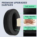 kwmobile Ear Pads for Sennheiser HD 4.50 BTNC Earpads Replacement Earpads Headphone Spare Parts Headphone Replacement Pads Over Ear Headphones