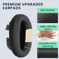 kwmobile Ear Pads for Sony MDR-1000X / WH-1000XM2 Earpads Replacement Headphone Spare Parts Headphone Replacement Pads Over-Ear Headphones