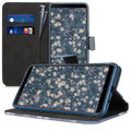 kwmobile Wallet Case Compatible with Samsung Galaxy A7 (2018) - Cover with Stand and Card Slots