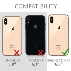 iPhone XS Max Handyhülle Silikon Schwarz Matt