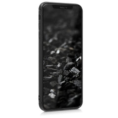 iPhone XS Max Handyhülle Silikon Schwarz Matt