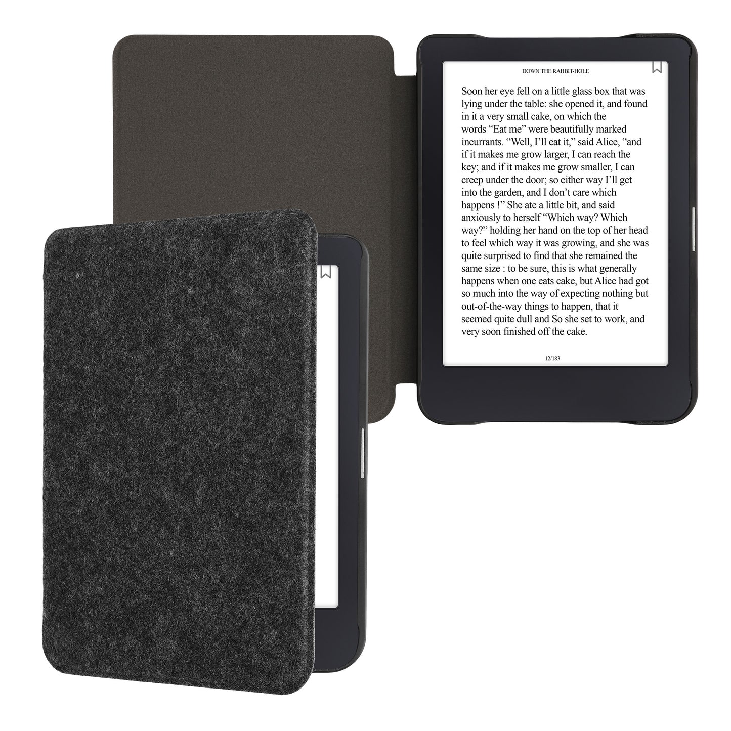 Felt sleeve compatible with Tolino Shine 3