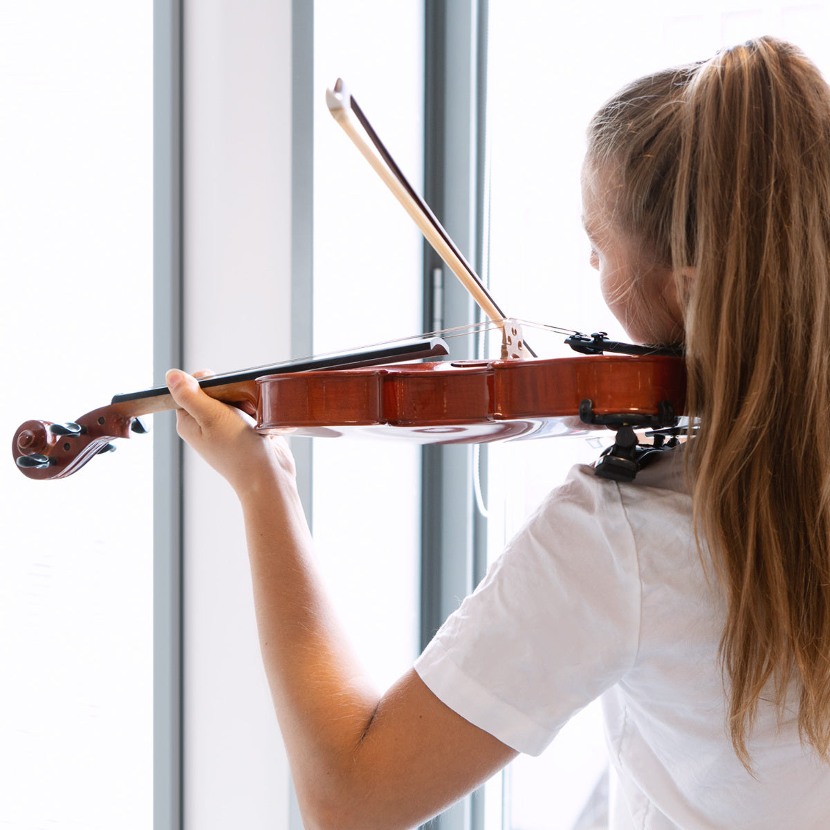 kwmobile Geige Schulterstütze - verstellbar gepolstert gummierte Füße - Violine Schulter Geigenstütze - Schulterstütze