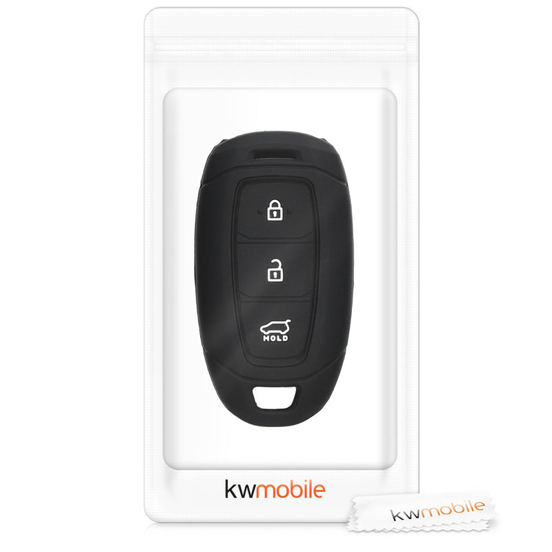 Hyundai 3-Button Keyless Go Silicone Car Key Cover