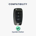 Silicone case compatible with Hyundai car key