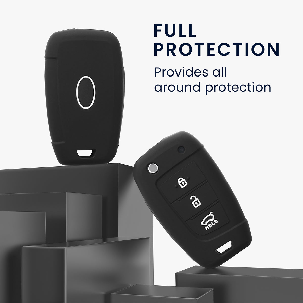 Silicone case compatible with Hyundai car key