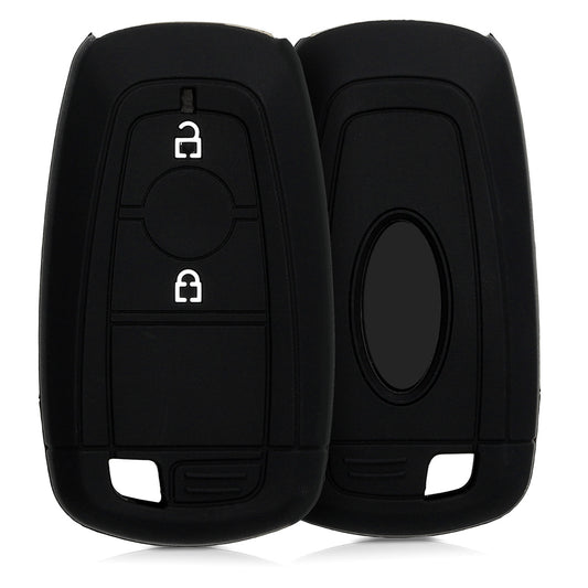 Ford 2-Button Car Key Keyless Go Silicone Cover Matte Black