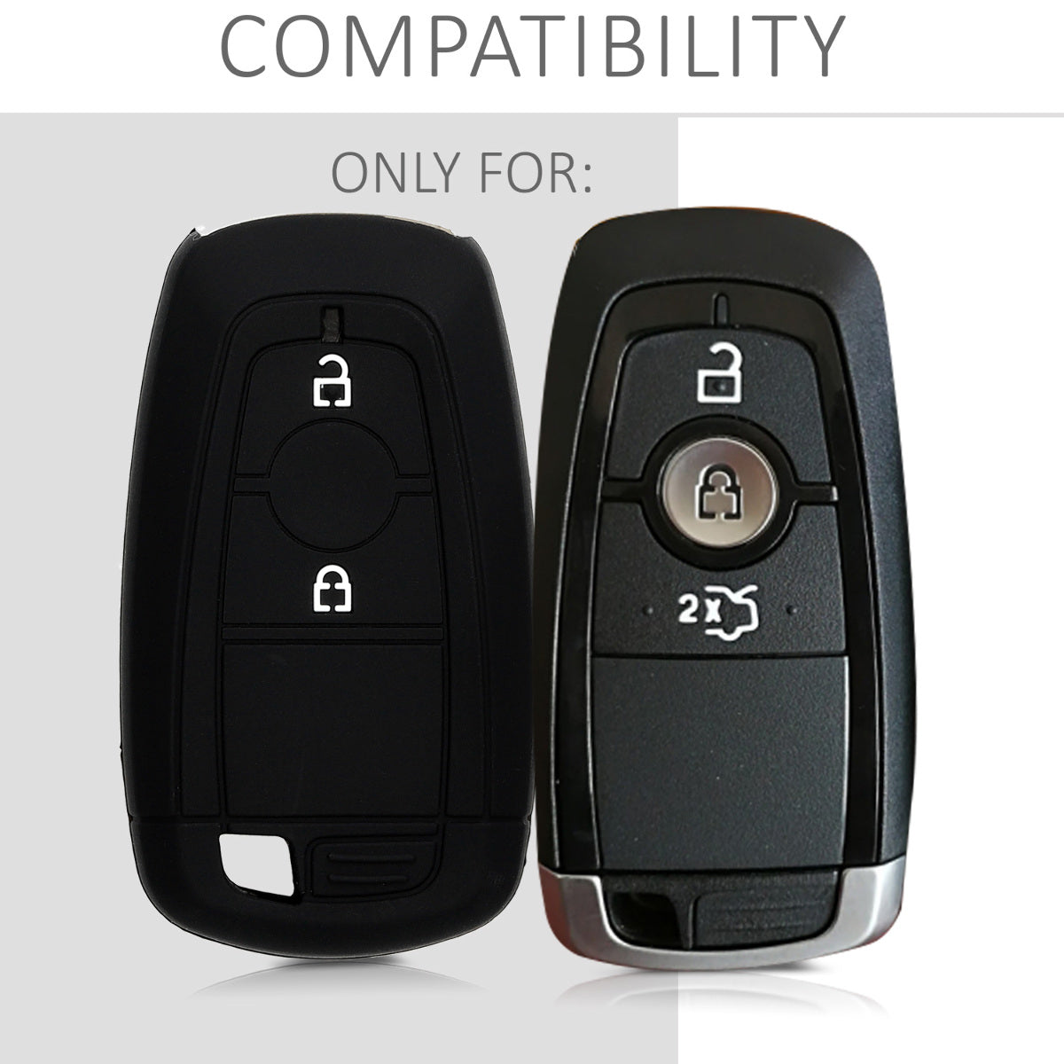 Silicone Case Compatible with Ford Car Key