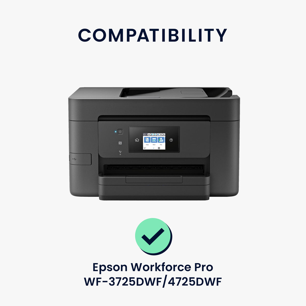 Dust Cover for Epson WorkForce Pro WF-3725DWF / 4725DWF