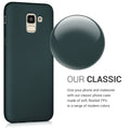 kwmobile Cell Phone Case for Samsung Galaxy J6 - Shimmering Silicone Case - Protective Cover