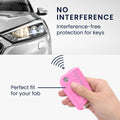 kwmobile Car Key Protection Case compatible with VW Golf 7 MK7 3-Button Car Key Cover